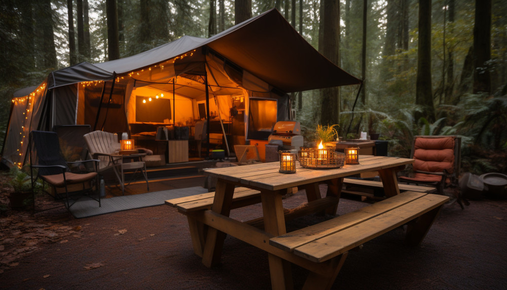 Les bonnes vacances dans un camping avec un petit prix